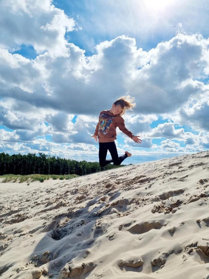 Siedlisko Na Wydmach, Domki Klimatyzowane Łeba Eksteriør billede